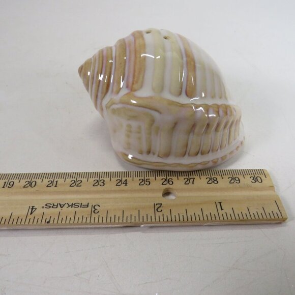 Sea Shell Ceramic Salt & Pepper Shakers Sonoma - Picture 6 of 11